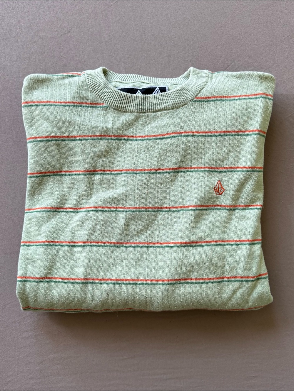 Volcom Striped Crewneck Sweater